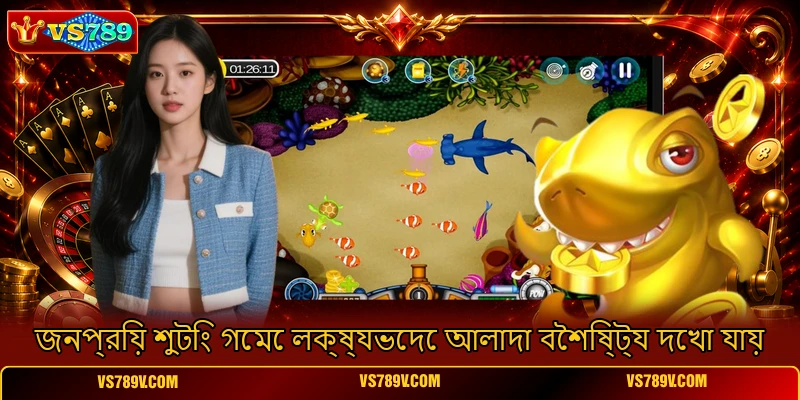 জনপ্রিয় শুটিং গেমে লক্ষ্যভেদে আলাদা বৈশিষ্ট্য দেখা যায় জনপ্রিয় শুটিং গেমে লক্ষ্যভেদে আলাদা বৈশিষ্ট্য দেখা যায়