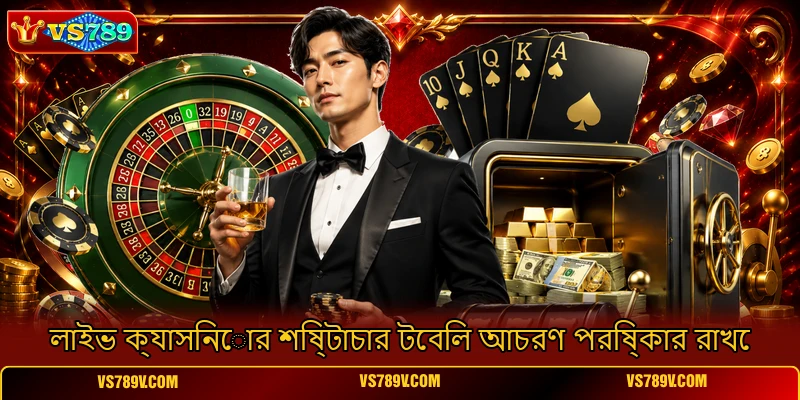 লাইভ ক্যাসিনোর শিষ্টাচার টেবিল আচরণ পরিষ্কার রাখে লাইভ ক্যাসিনোর শিষ্টাচার টেবিল আচরণ পরিষ্কার রাখে